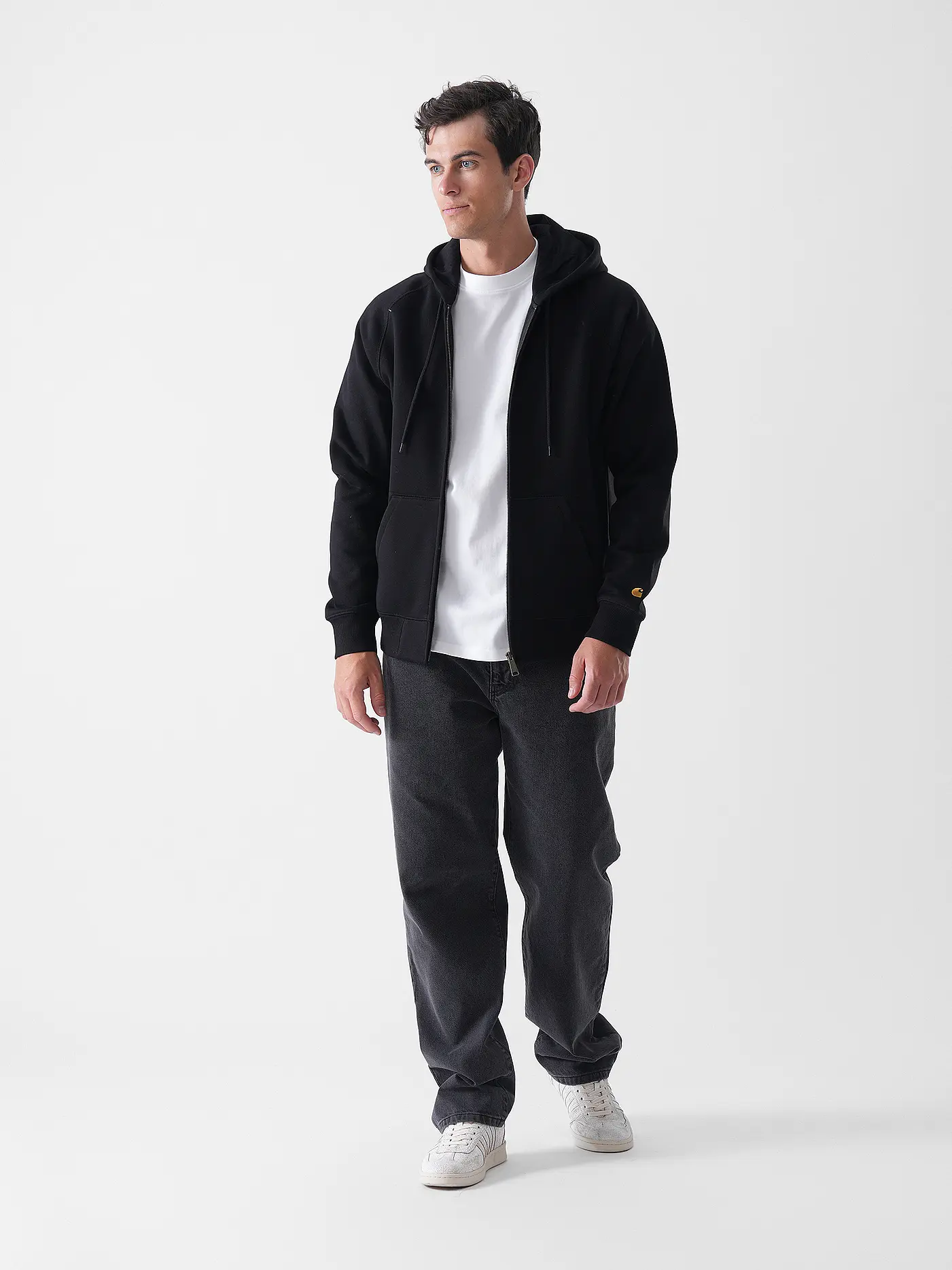 CARHARTT WIP | Sweatjacke CHASE | schwarz